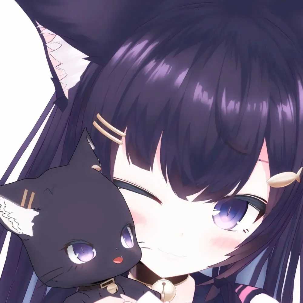 头像女生动漫简单干净清新