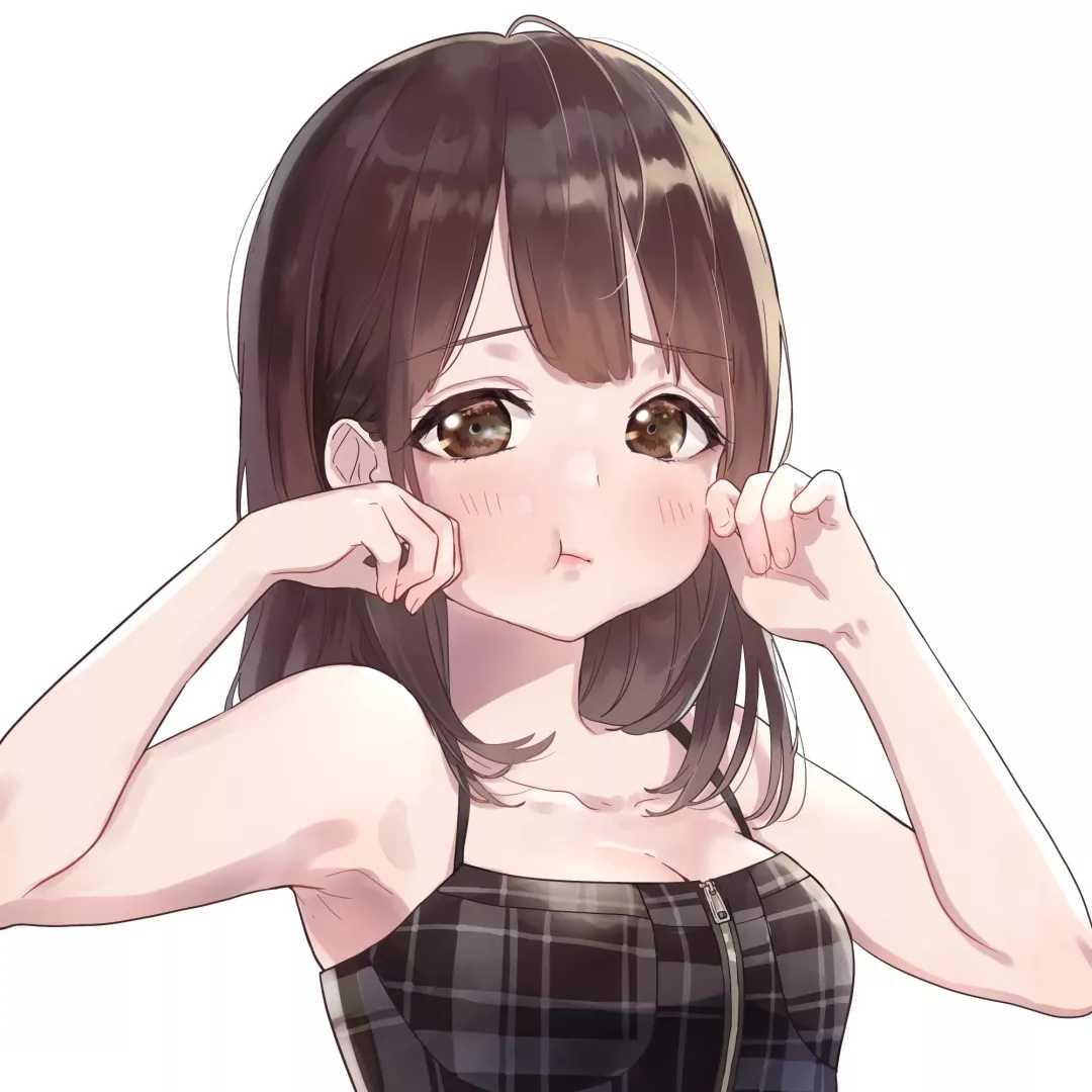 头像女生动漫简单干净清新