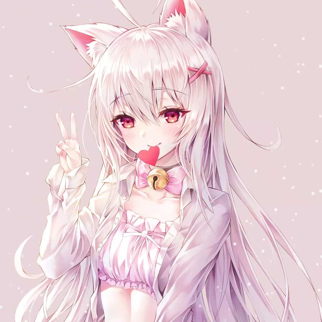 头像女生动漫简单干净清新