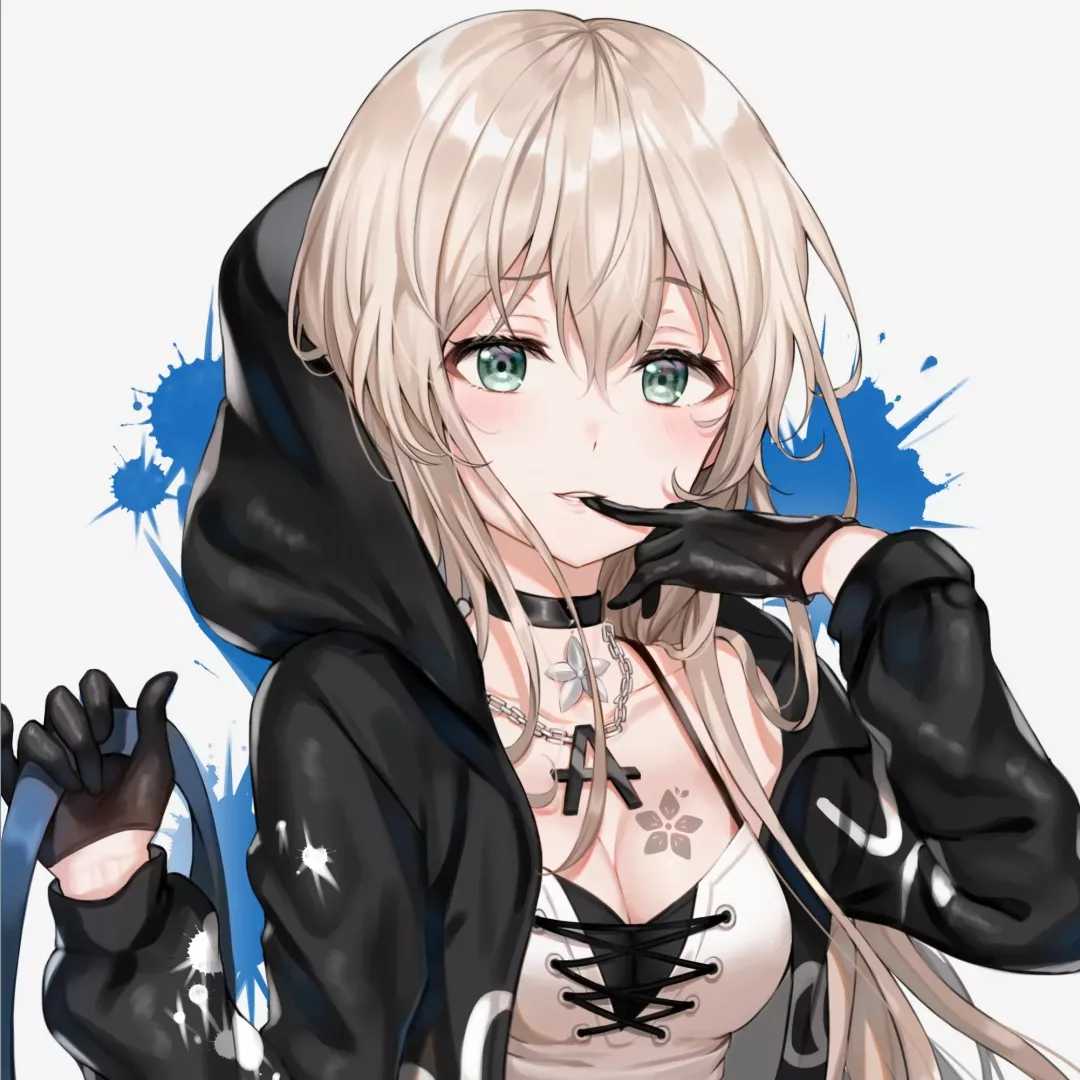 头像女生动漫简单干净清新