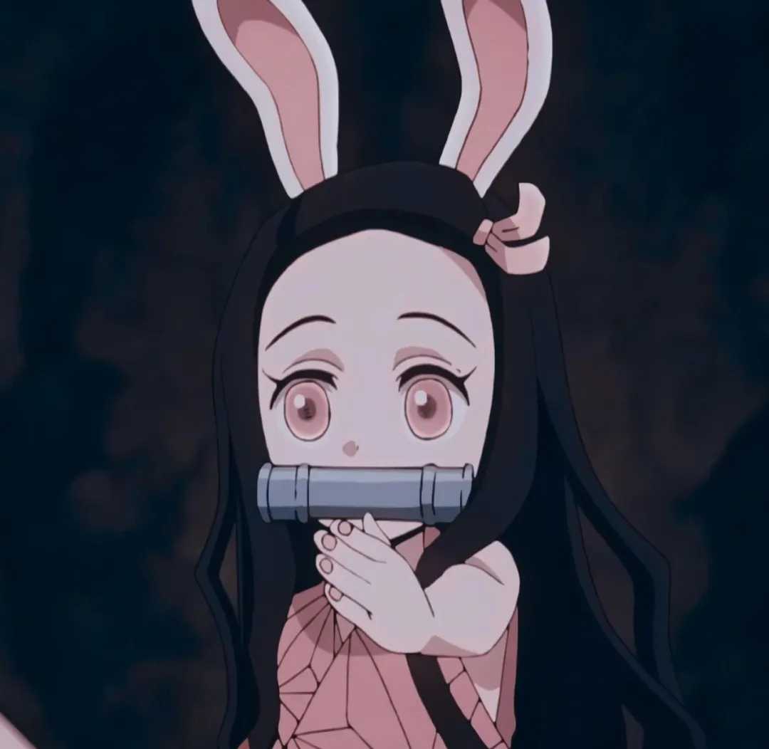 灶门祢豆子兔耳头像