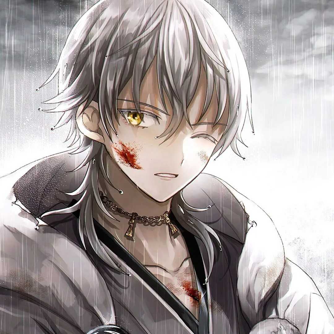 动漫男生头像 高冷忧郁男漫头