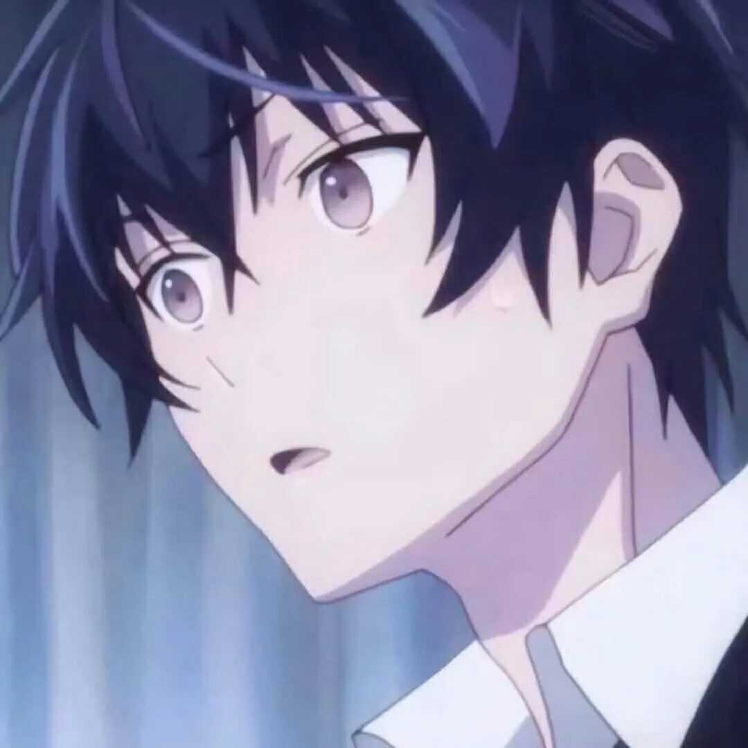 动漫男生头像 高冷忧郁男漫头