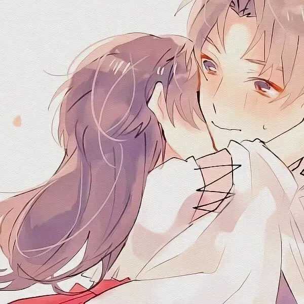 qq头像情侣伤感动漫头像