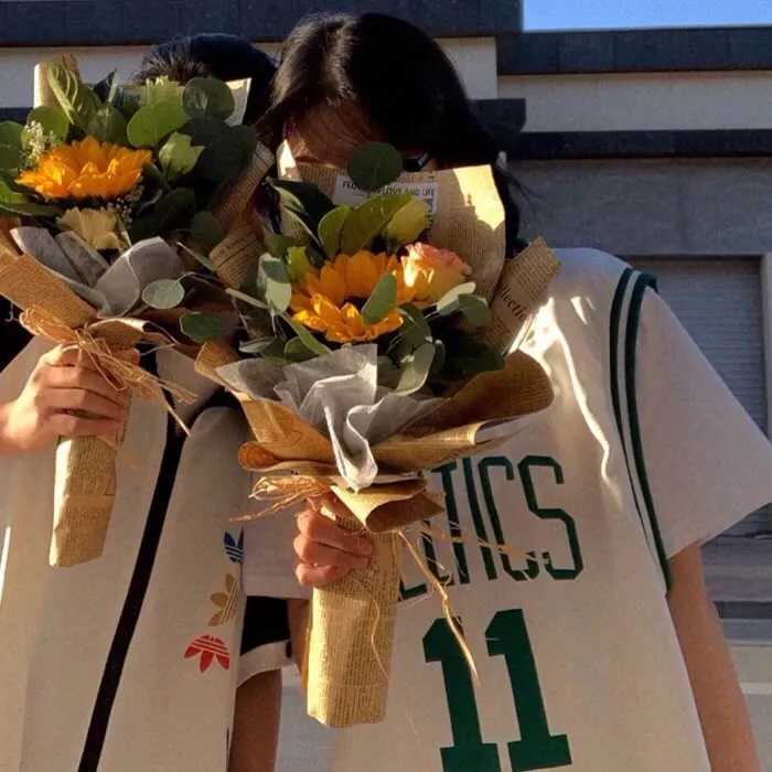 闺蜜头像 百合情侣头像