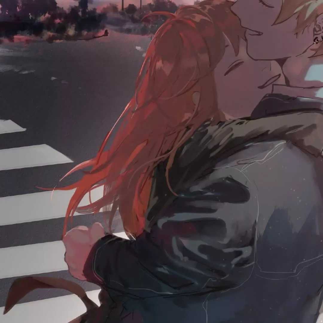 高清唯美动漫情侣头像