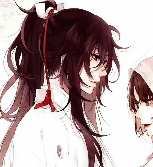 二次元唯美头像一左一右