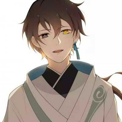 【动漫头像】涐怕的是地狱有涐没沵，酷拽男生头像二次元