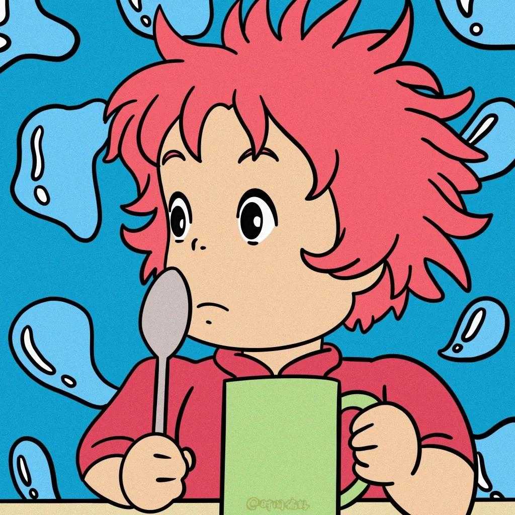 宗介和波妞头像大全