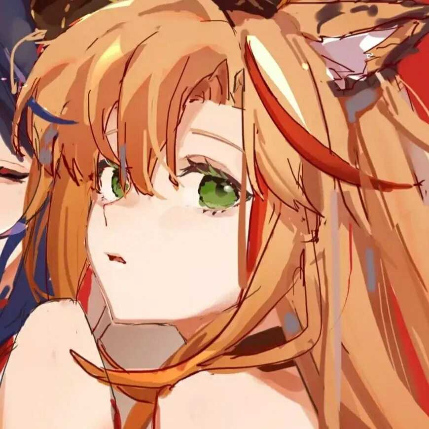 情侣头像动漫一男一女