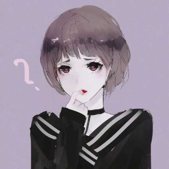 动漫文艺女生头像