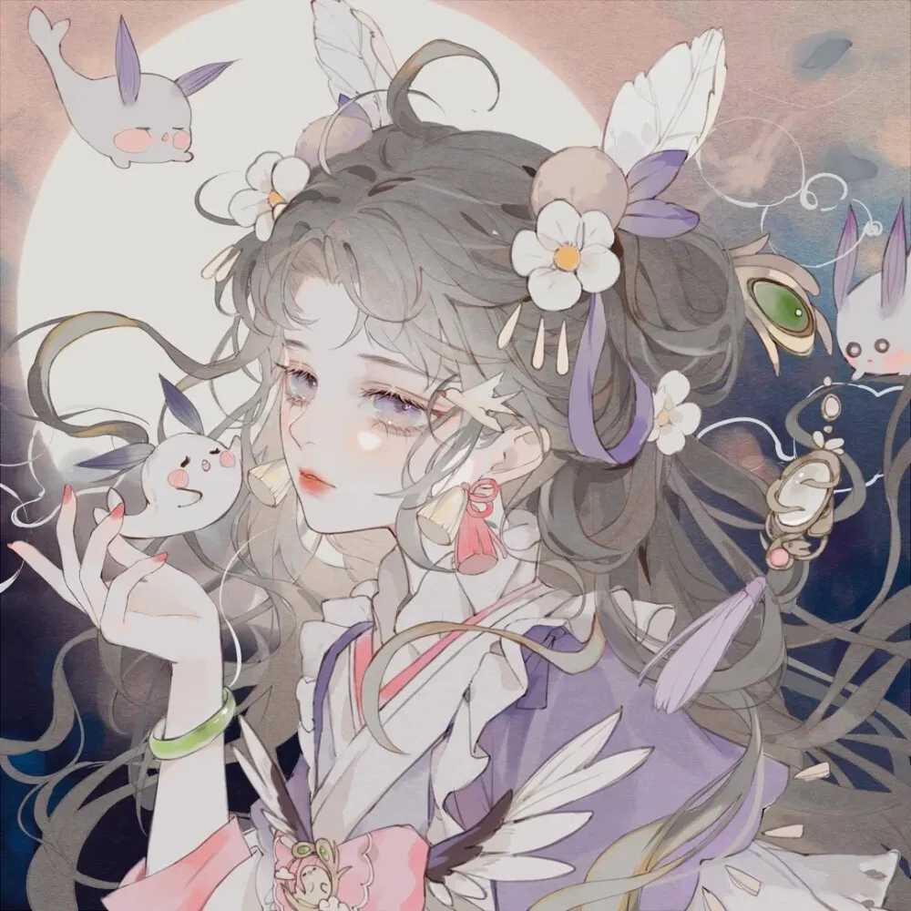 可爱的图片头像女生动漫