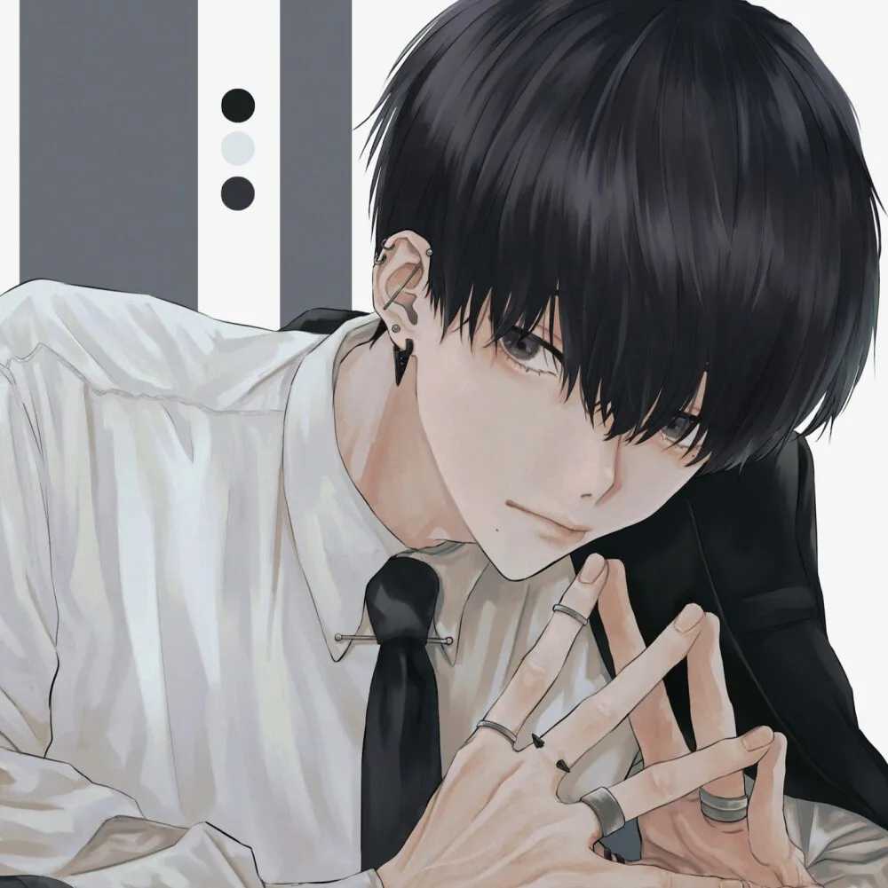 qq头像动漫男生帅气萌