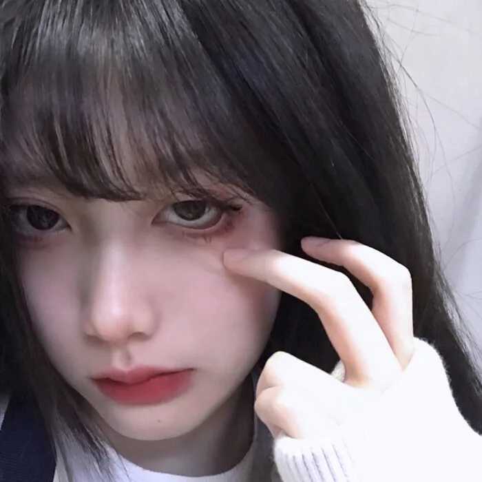 梦幻女生头像真人照片