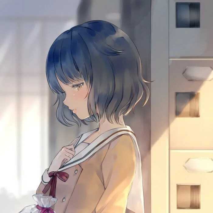 樱花校园头像女生动漫
