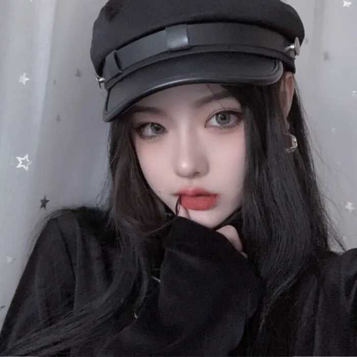 网红头像女神女生可爱清新