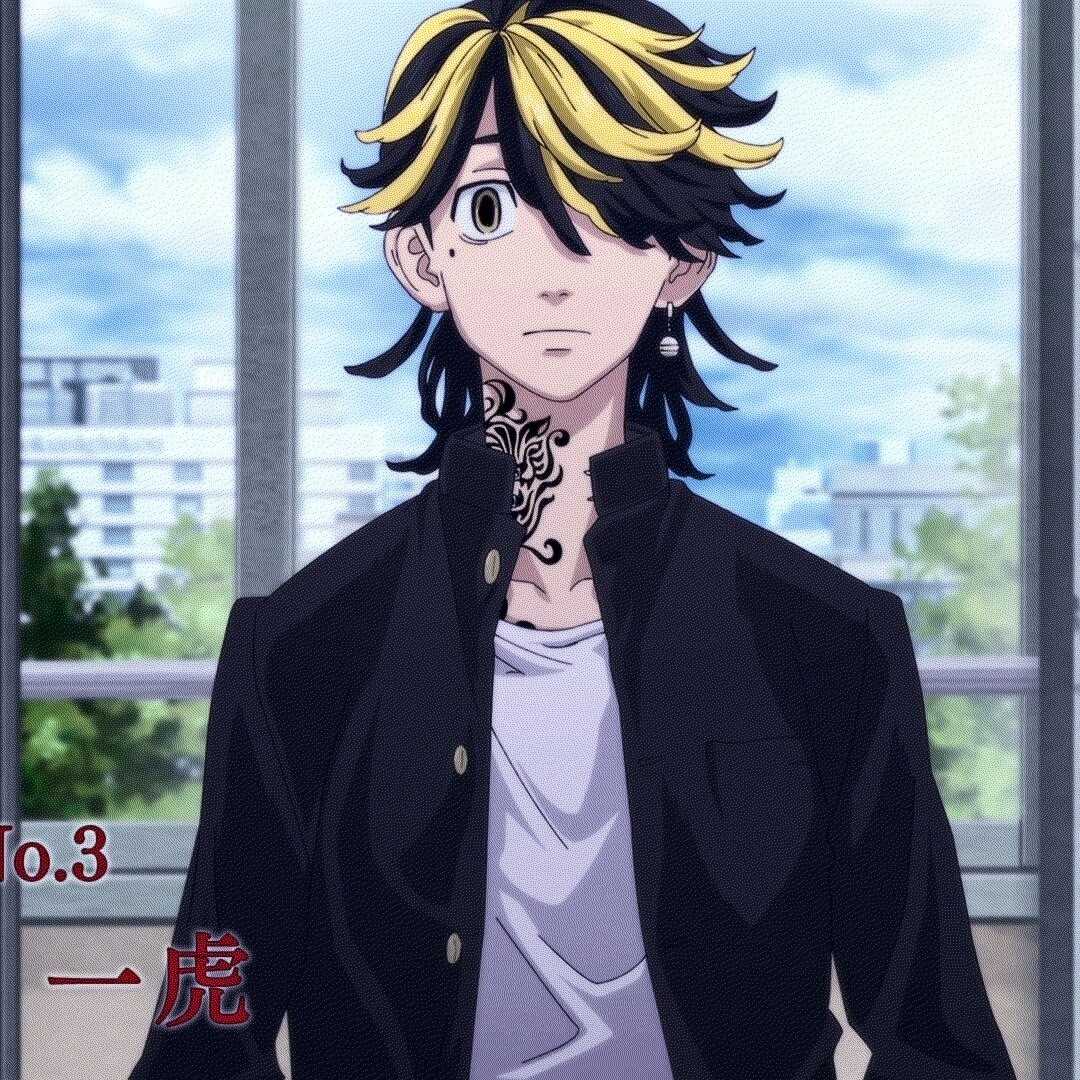 东京复仇者：羽宫一虎头像【自截】