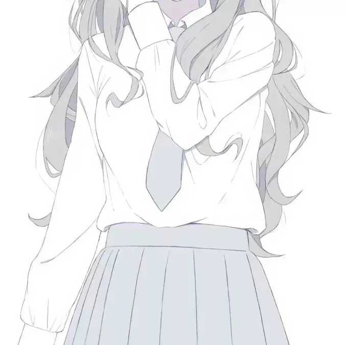 二次元头像 动漫女生 少女心