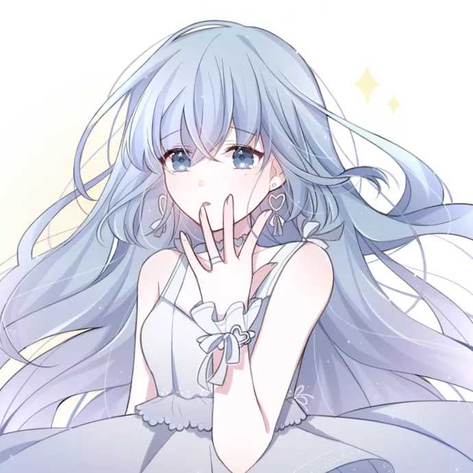 二次元头像 动漫女生 少女心