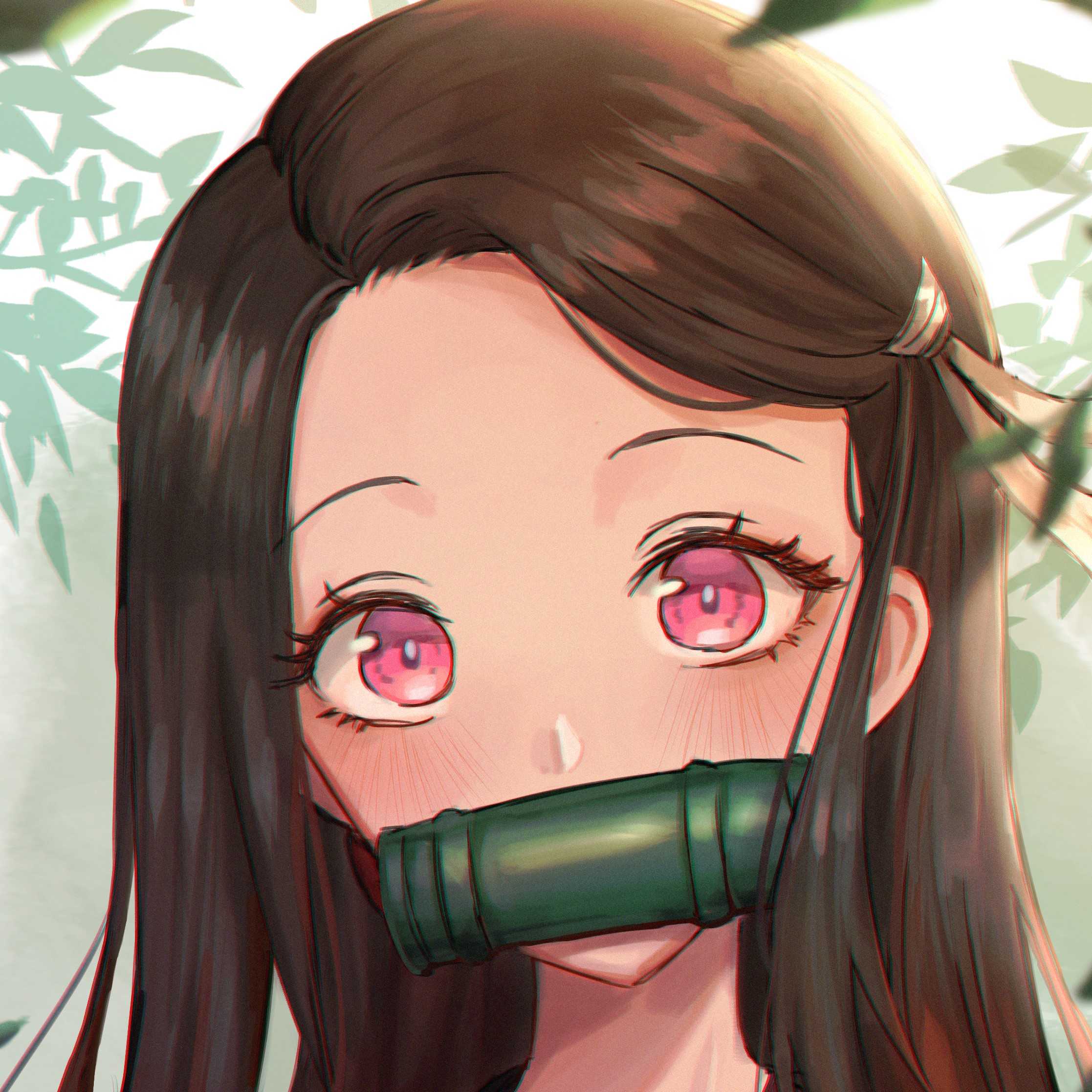 【动漫人物头像】鬼灭之刃_灶门祢豆子头像