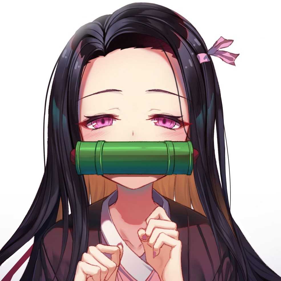 【动漫人物头像】鬼灭之刃_灶门祢豆子头像
