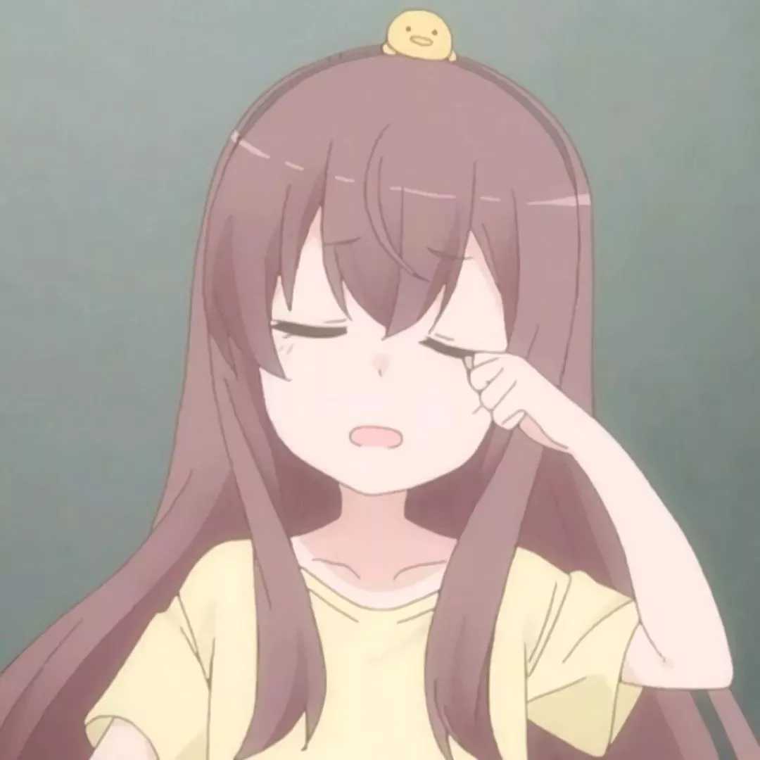 青春风格校服女生动漫头像