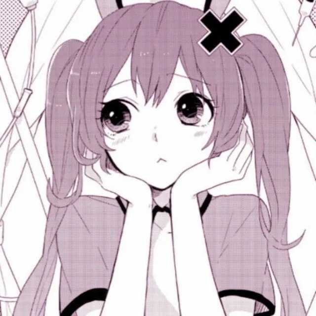 青春风格校服女生动漫头像