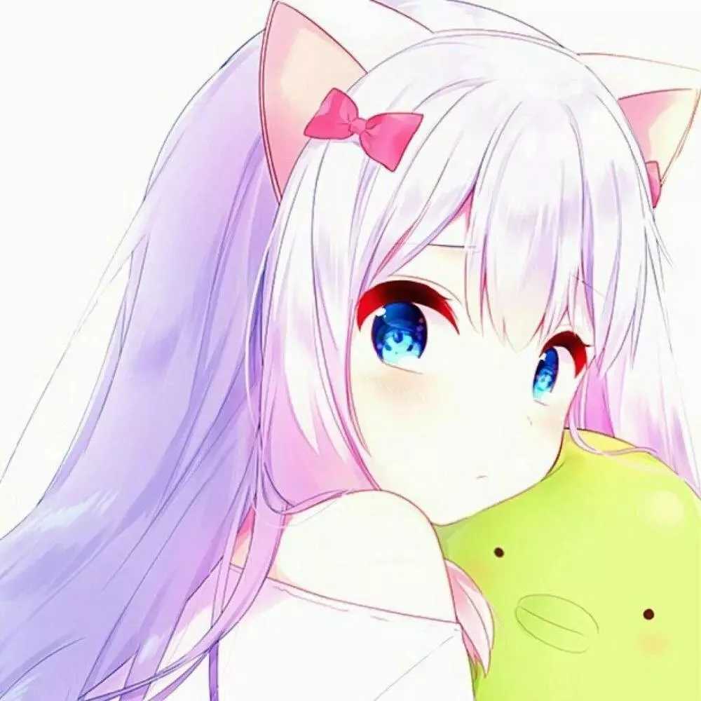 青春风格校服女生动漫头像