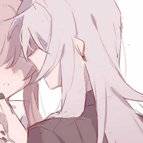 动漫女生百合头像