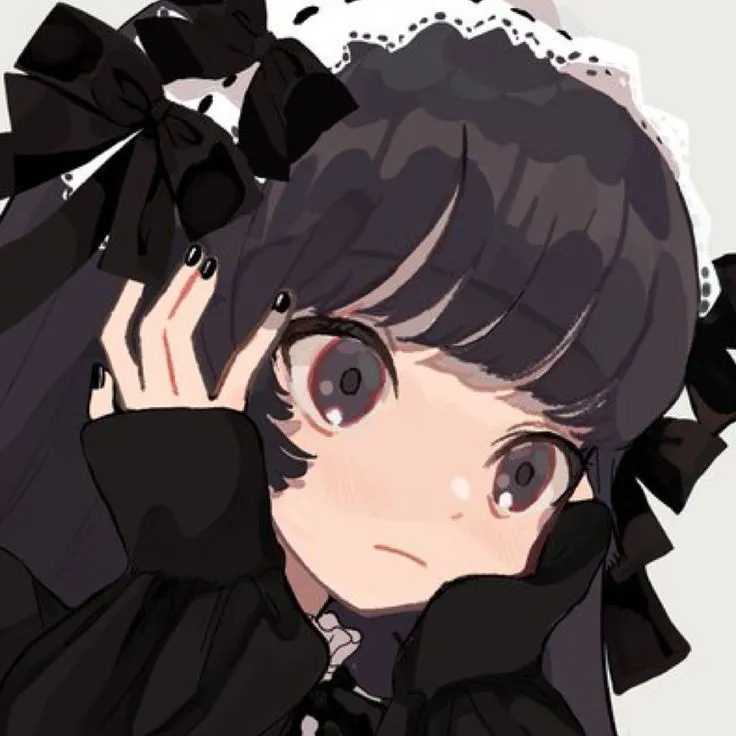 忧伤动漫女生头像