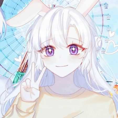 卡通动漫手绘女生头像