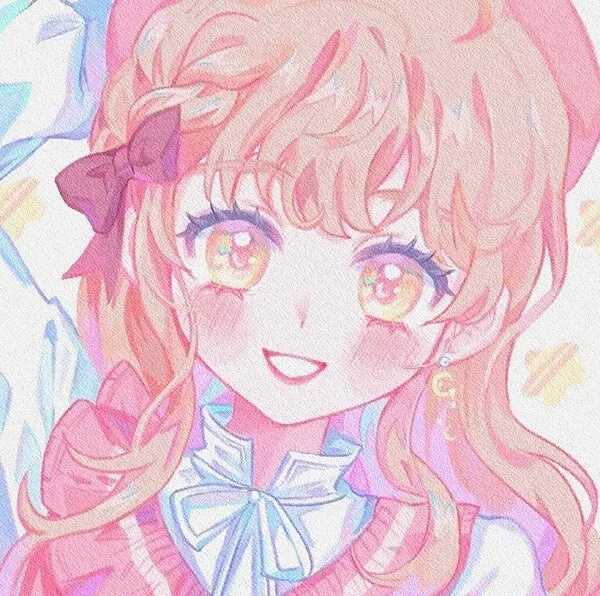 卡通动漫手绘女生头像