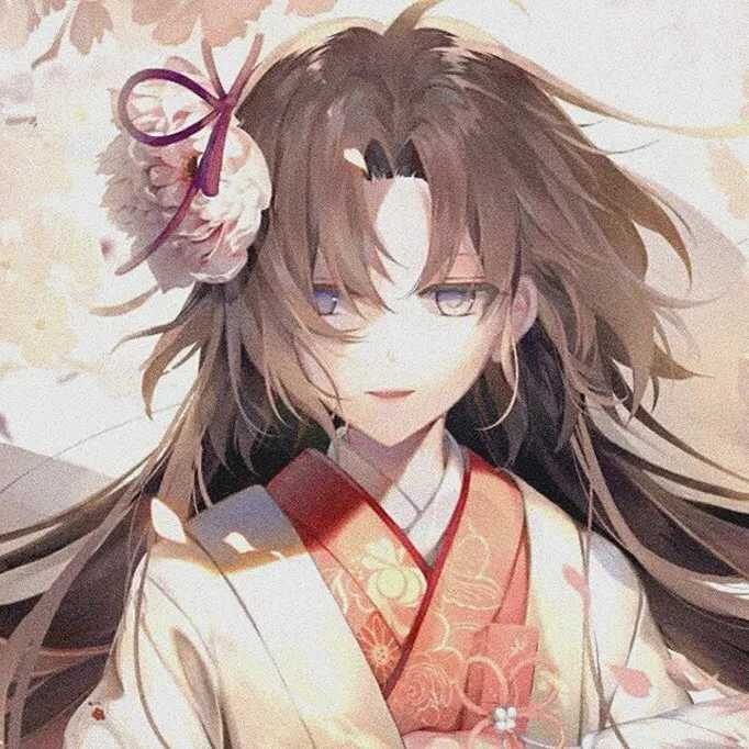 卡通动漫手绘女生头像