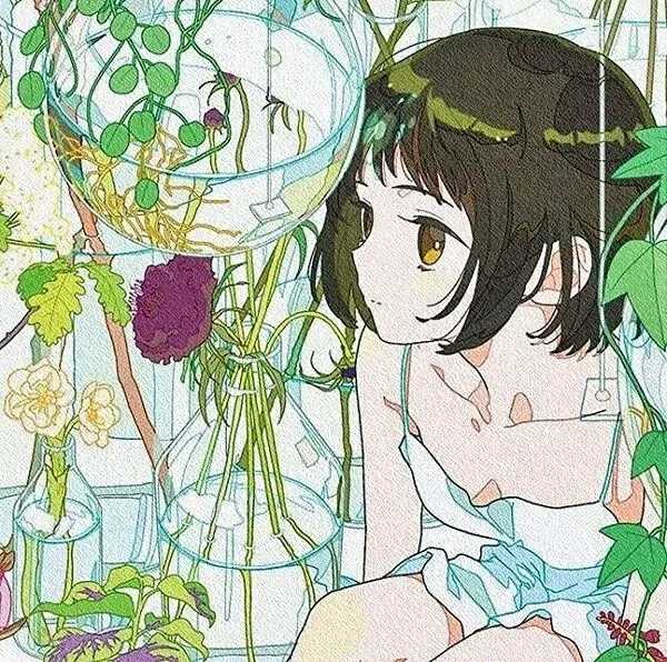 卡通动漫手绘女生头像