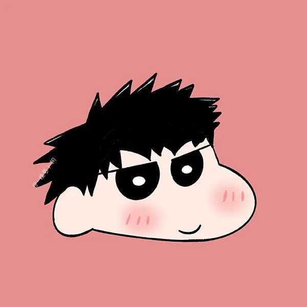 蜡笔小新哆啦A梦基友头像