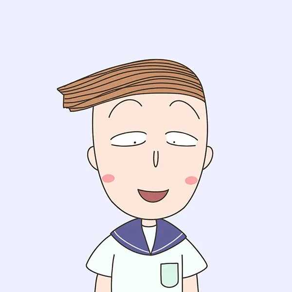 蜡笔小新哆啦A梦基友头像