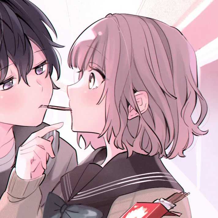 动漫男女情侣头像