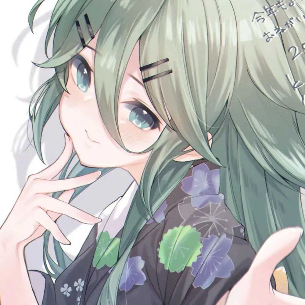 女生头像动漫萌系可爱小女孩