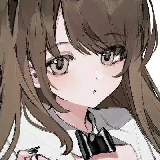 女生头像动漫萌系可爱小女孩
