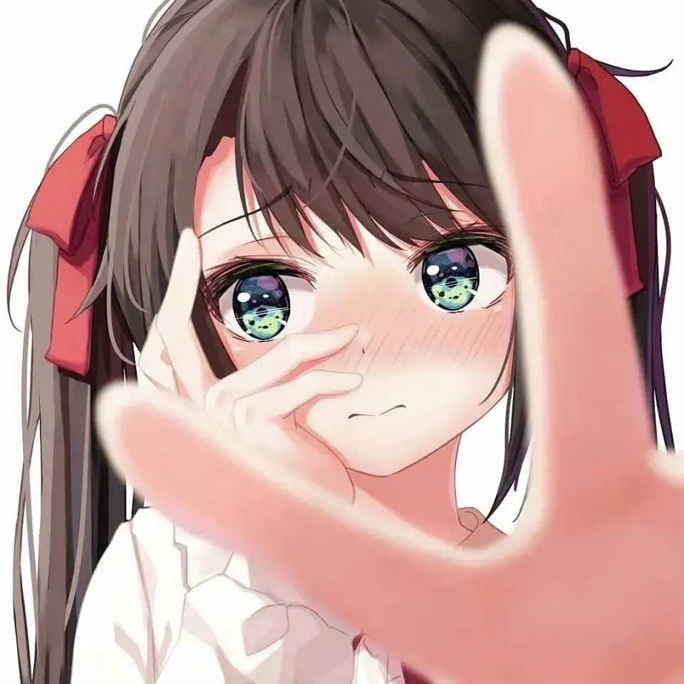 女生头像动漫萌系可爱小女孩