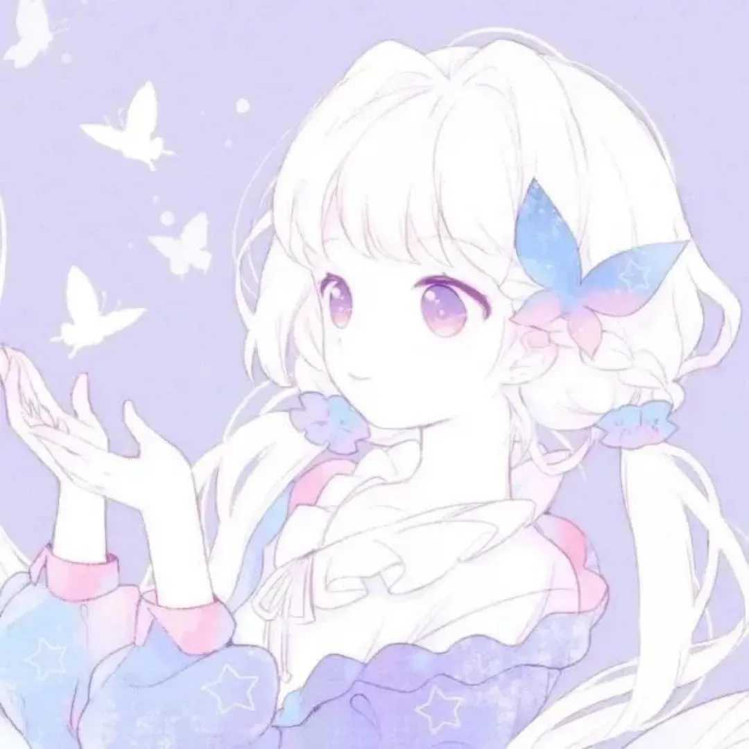 女生头像动漫萌系可爱小女孩