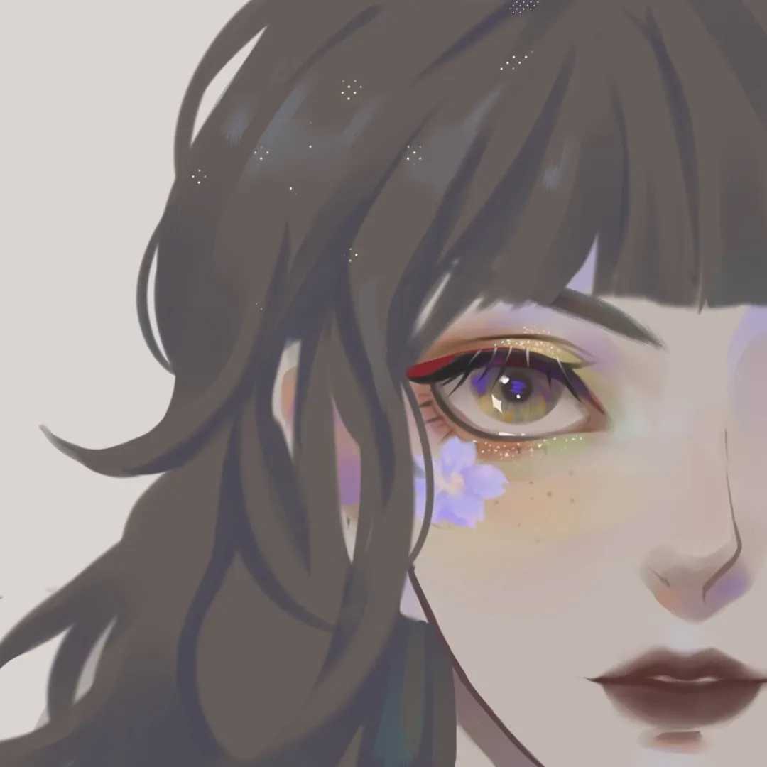 女生头像 爱不释手