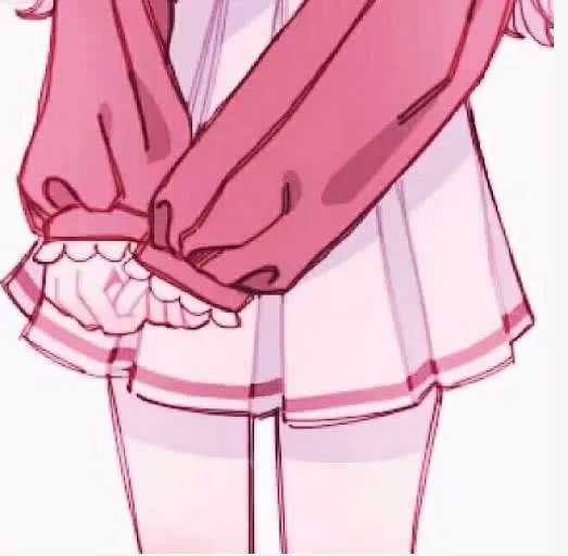 动漫女生部位头像