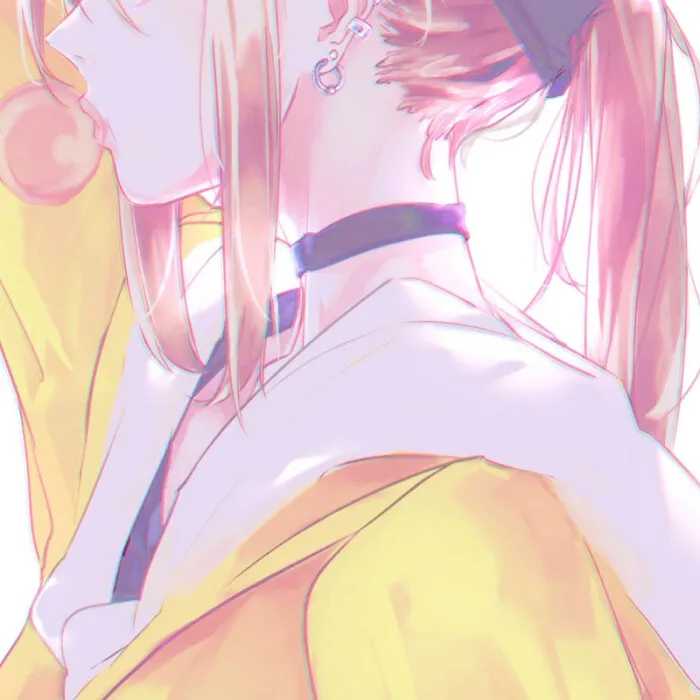 动漫女生部位头像