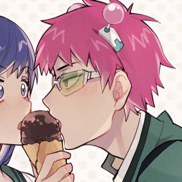 齐木楠雄×照桥心美情侣头像