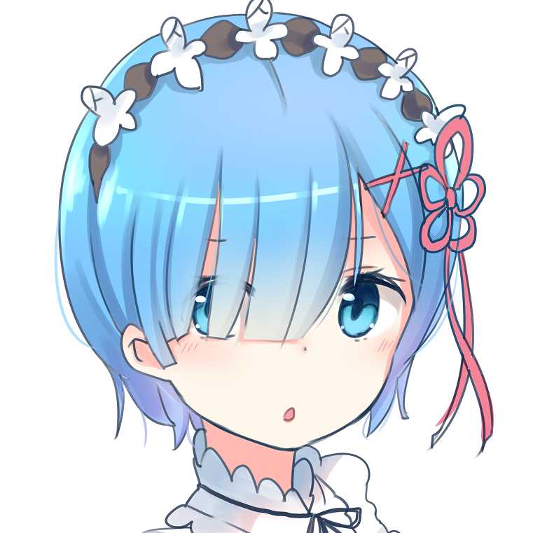 【动漫人物头像】雷姆拉姆一左一右头像