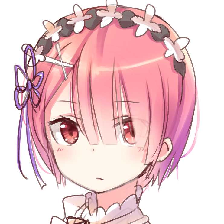 【动漫人物头像】雷姆拉姆一左一右头像