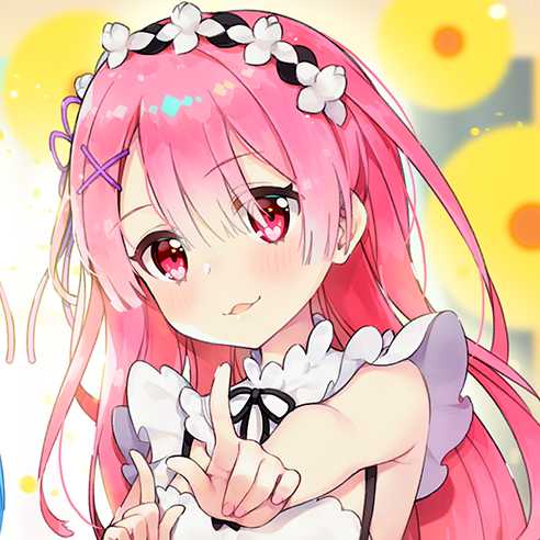 【动漫人物头像】雷姆拉姆一左一右头像