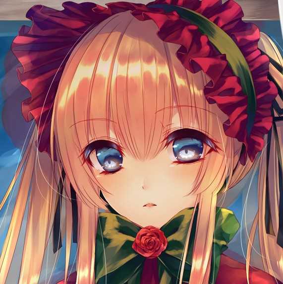 蔷薇少女:真红头像 – 动漫人物头像