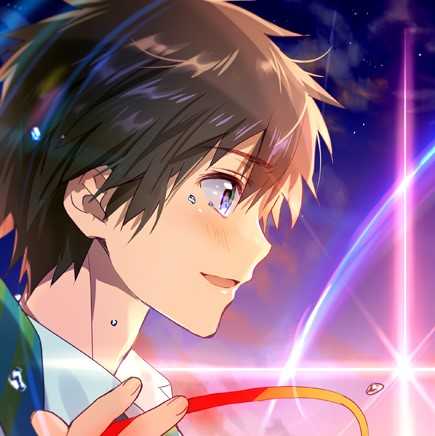 你的名字泷和三叶情侣头像